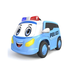 Xe ô tô đạp chân Cảnh sát